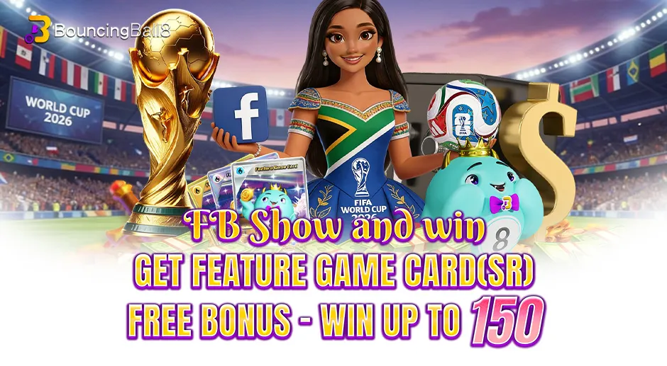 BB8 FB Show and win Get Feature Game Card(SR)